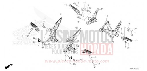 MARCHE CBR500RACT de 2026